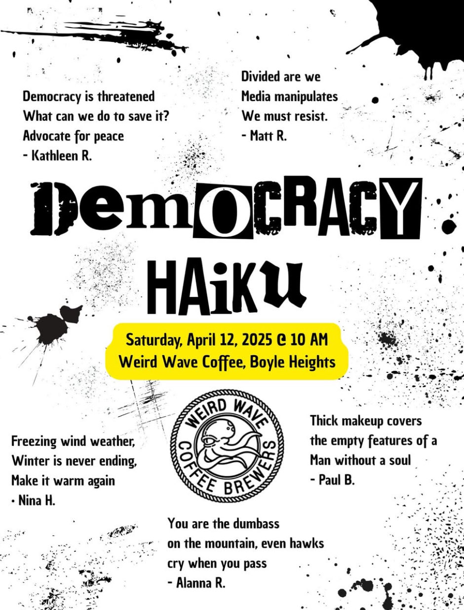 Democracy Haiku gathering